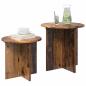 Preview: Beistelltisch-Set 2 stk. Altholz Ø 45 x 45 cm Holzwerkstoff
