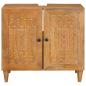 Preview: Badezimmerschrank Wandmontiert Hellbraun 62 x 33 x 58 cm