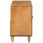 Preview: Badezimmerschrank Wandmontiert Hellbraun 62 x 33 x 58 cm