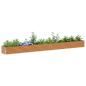 Preview: Hochbeet Hellbraun 485 x 50 x 36 cm Verzinkter Stahl