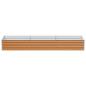 Preview: Hochbeet Hellbraun 290 x 100 x 36 cm Verzinkter Stahl