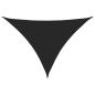 Preview: Sonnensegel Oxford-Gewebe Dreieckig 3x3x4,24 m Schwarz