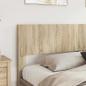 Preview: Bettgestell mit Stauraum und Kopfteil Sonoma-Eiche 180 x 200 cm