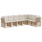 Preview: Outdoor-Sofagarnitur Natur Polyester