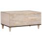 Preview: Couchtisch Weiß 80 x 54 x 40 cm Holzwerkstoff
