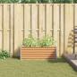 Preview: Hochbeet Hellbraun 98 x 50 x 36 cm Verzinkter Stahl