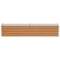 Preview: Hochbeet Hellbraun 195 x 50 x 36 cm Verzinkter Stahl