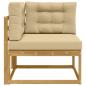 Preview: Outdoor Ecksofa Polyester Weiß