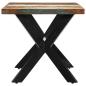 Preview: Esstisch 160x80x75 cm Altholz Massiv
