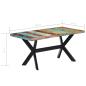 Preview: Esstisch 160x80x75 cm Altholz Massiv