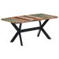 Preview: Esstisch 160x80x75 cm Altholz Massiv