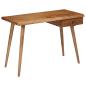 Preview: Schreibtisch Akazienholz Massiv 110 x 50 x 76 cm