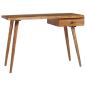 Preview: Schreibtisch Akazienholz Massiv 110 x 50 x 76 cm