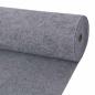 Preview: ARDEBO.de - Teppich Grau 1,2 x 15 m Polyester