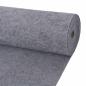Preview: ARDEBO.de - Teppich Grau 1,2 x 20 m Polyester