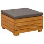 Preview: Outdoor-Sofagarnitur mit Kissen 6 Stück Braun Massivholz Akazie