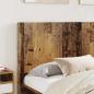 Preview: Bettgestell mit Stauraum und Kopfteil Altholz 150 x 200 cm