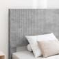 Preview: Bettgestell mit Stauraum und Kopfteil Betongrau 90 x 190 cm