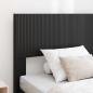Preview: Bettgestell mit Stauraum und Kopfteil Schwarz 75 x 190 cm