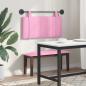 Preview: Hängendes Kopfteil Mit LED Licht Rosa Stoff