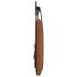 Preview: Hängendes Kopfteil Mit LED Licht Braun Antikes PU