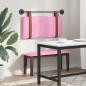 Preview: Hängendes Kopfteil Mit LED Licht Rosa Antikes PU