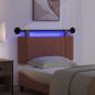 Preview: Hängendes Kopfteil Mit LED Licht Braun Antikes PU