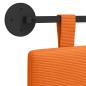 Preview: Hängendes Kopfteil Mit LED Licht Orange Cordstoff