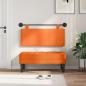 Preview: Hängendes Kopfteil Mit LED Licht Orange Cordstoff