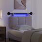 Preview: Hängendes Kopfteil Mit LED Licht Taupe Stoff