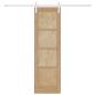 Preview: Schiebetür 61 x 198,5 cm Massives Kiefernholz