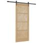 Preview: Schiebetür ORKDAL 86 x 211 cm Massives Kiefernholz