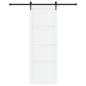 Preview: Schiebetür ORKDAL 83 x 232 cm Massives Kiefernholz