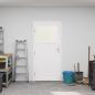 Preview: Seiteneingangstür 88 x 198 cm PVC Weiß