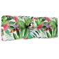 Preview: ARDEBO.de - Palettenkissen Mehrfarbig 120x40x12 cm Stoff