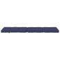 Preview: Kissen für draußen 2 Stk. Stoff Marineblau 180 x 55 x 7 cm