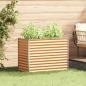 Preview: ARDEBO.de - Hochbeet Hellbraun 98 x 50 x 68 cm Verzinkter Stahl