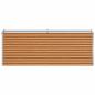 Preview: Hochbeet Hellbraun 195 x 50 x 68 cm Verzinkter Stahl