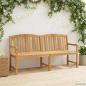 Preview: ARDEBO.de - Handgefertigte Rosenbank 150 x 60 x 90 cm Massivholz Teak Natur
