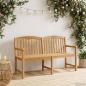 Preview: ARDEBO.de - Handgefertigte Rosenbank 179,5 x 61 x 90 cm Massivholz Teak