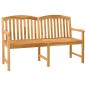 Preview: Handgefertigte Rosenbank 179,5 x 61 x 90 cm Massivholz Teak