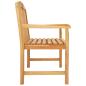 Preview: Handgeschnitzte Bank mit Muschel-Design 114 x 60 x 95 cm
