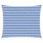 Preview: ARDEBO.de - Sonnensegel 2,5 x 4 m HDPE Rechteckig Blau und Weiß