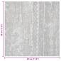 Preview: Selbstklebende Bodenplanken Grau 30,5 x 30,5 cm 20 stk. PVC