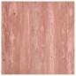 Preview: Selbstklebende Bodenplanken Rot 30,5 x 30,5 cm 20 Stk. PVC