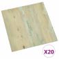 Preview: Selbstklebende Bodenplanken Hellbraun 30,5 x 30,5 cm 20 stk.