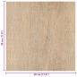 Preview: Selbstklebende Bodenplanken Dunkelbraun und Grau 30,5 x 30,5 cm