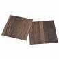 Preview: Selbstklebende Bodenplanken Dunkelbraun 30,5 x 30,5 cm 20 Stk.