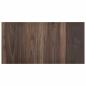 Preview: Selbstklebende Bodenplanken Dunkelbraun 30,5 x 30,5 cm 20 Stk.