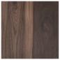 Preview: Selbstklebende Bodenplanken Dunkelbraun 30,5 x 30,5 cm 20 Stk.